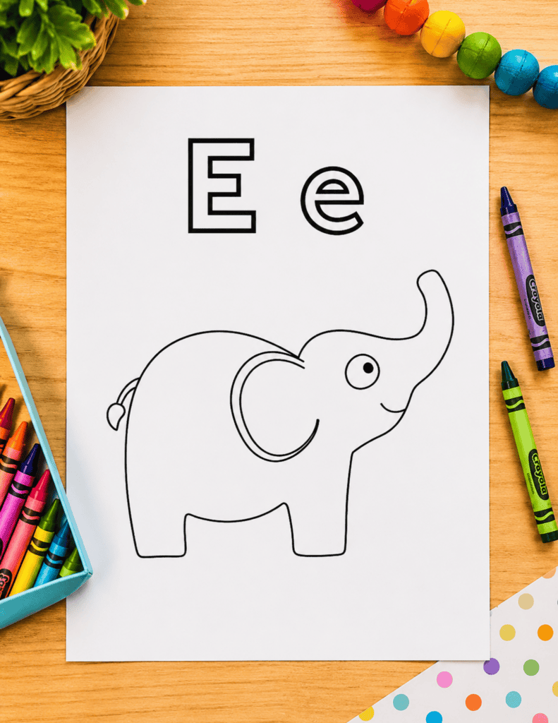 alphabet coloring printables