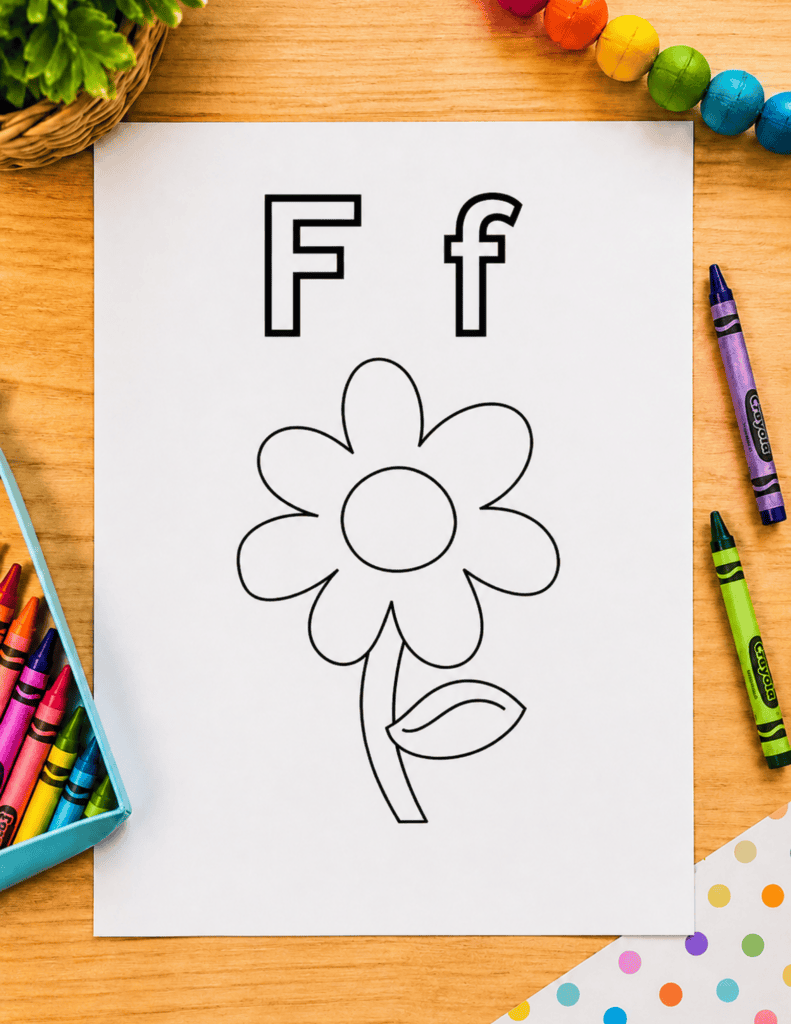 alphabet coloring pages