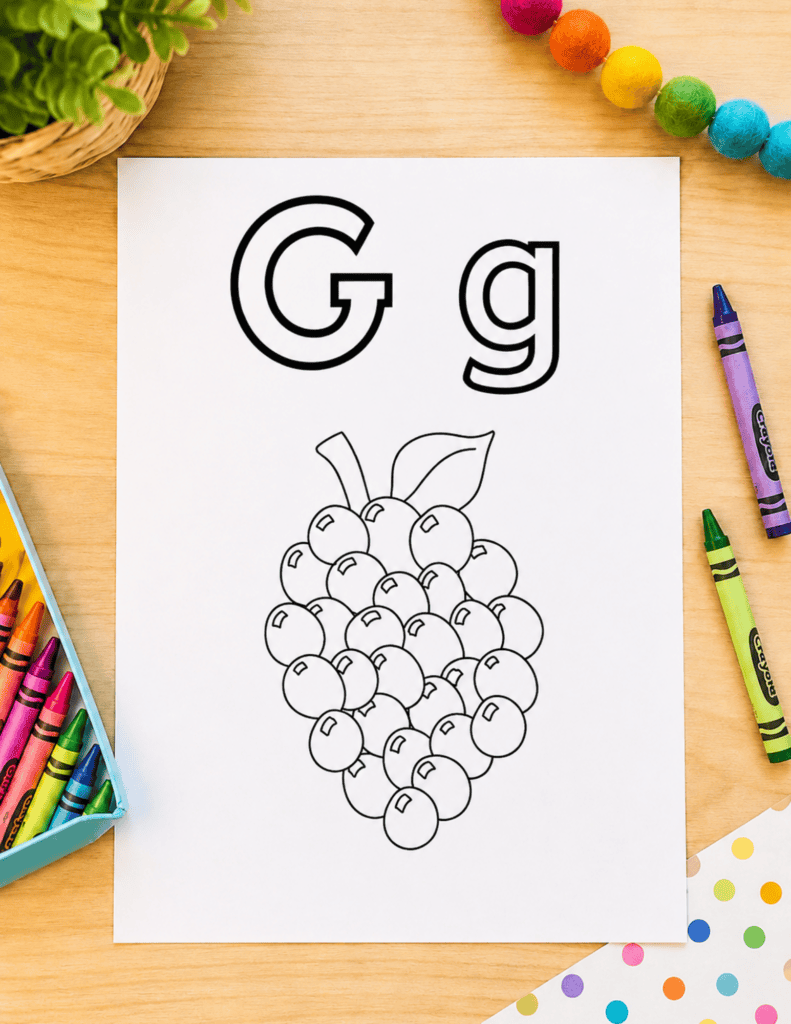 easy coloring pages