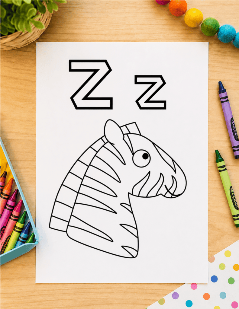 simple coloring sheets