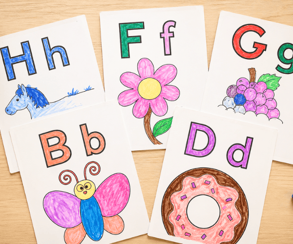 preschool coloring pages