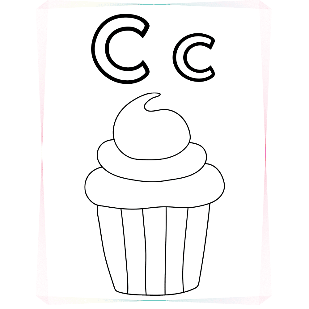 free alphabet coloring pages