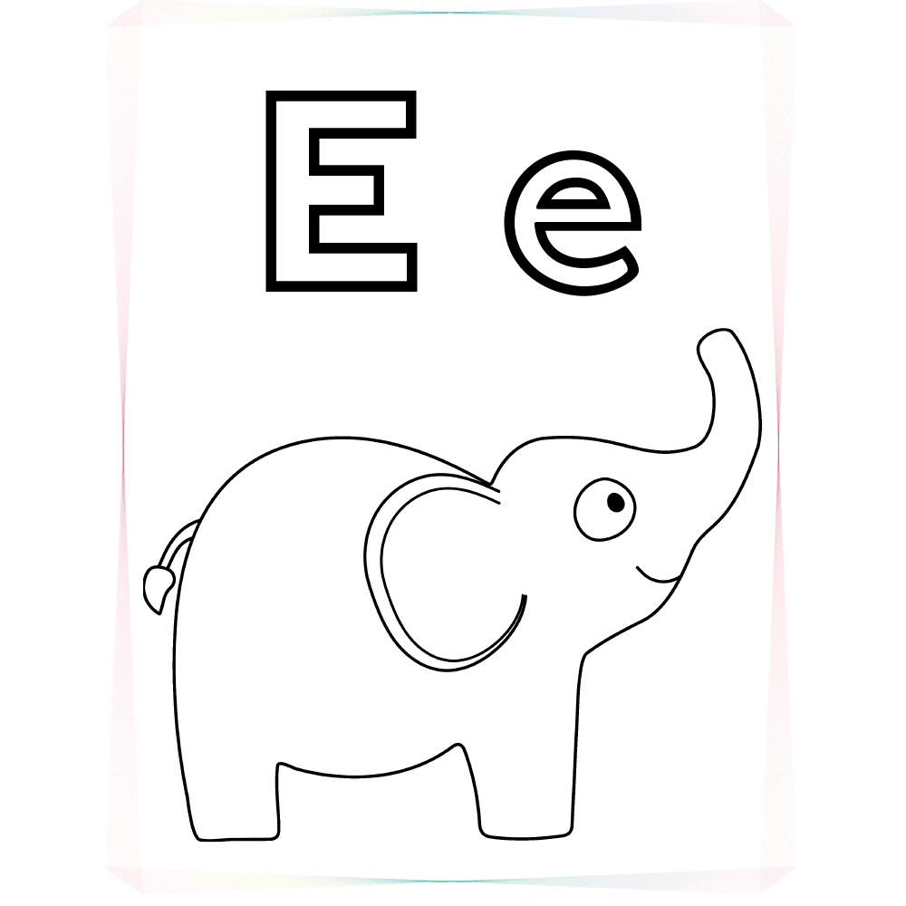 free alphabet coloring pages