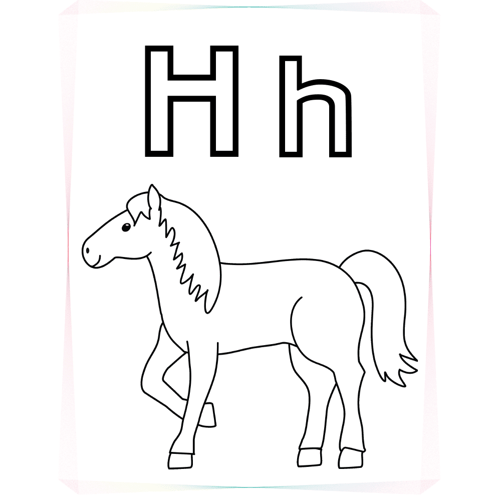 free alphabet coloring pages