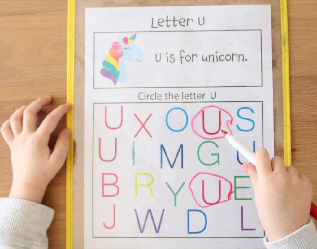 Identify Letters A-Z Printables