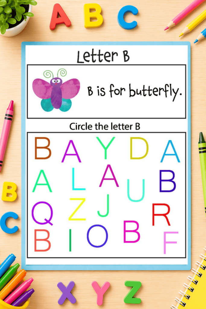 alphabet learning for kids