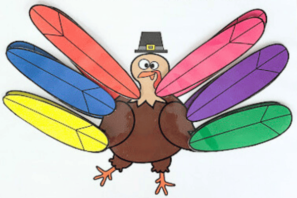 turkey color matching printable 