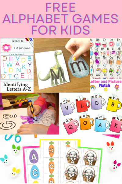 free hands on alphabet games for preschoolers