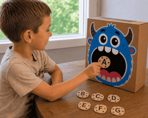 Printable Fry sight word monster game