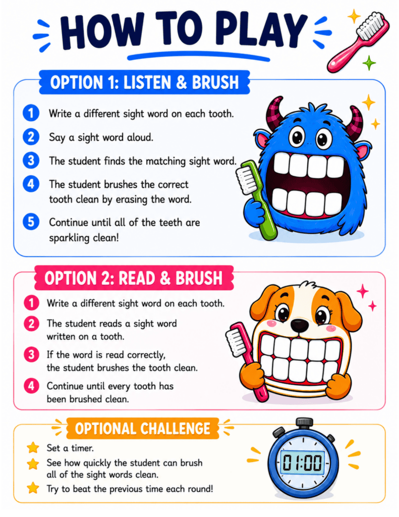 free printables for kindergarten
