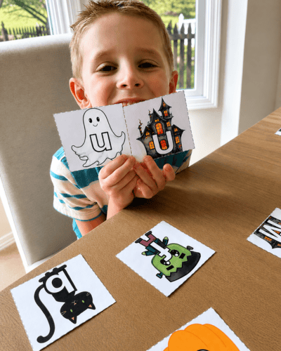 Halloween literacy activities for preschool