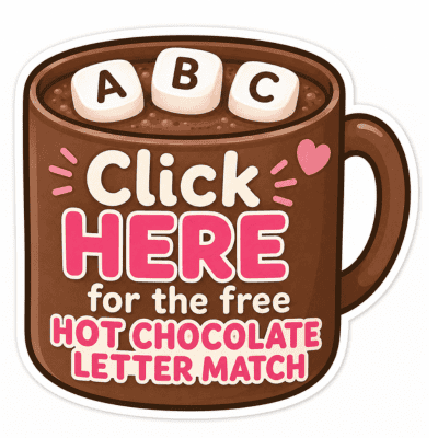 Free hot chocolate literacy activity
